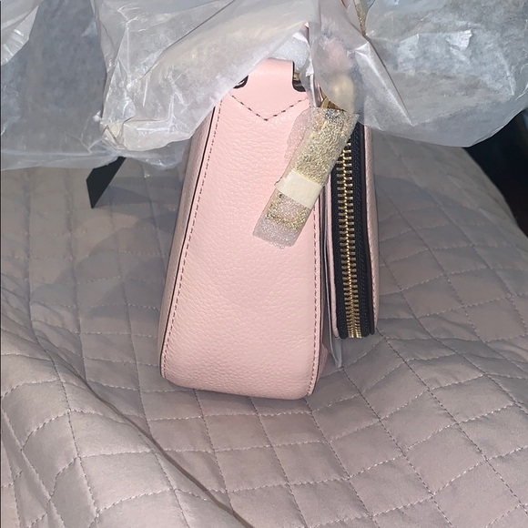 MARC JACOBS Small Nomad Leather Crossbody Blush - Picture 11 of 13